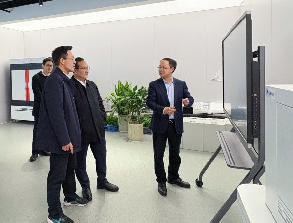浙江省经信厅党组书记、厅长詹敏一行赴lewin乐玩官网调研