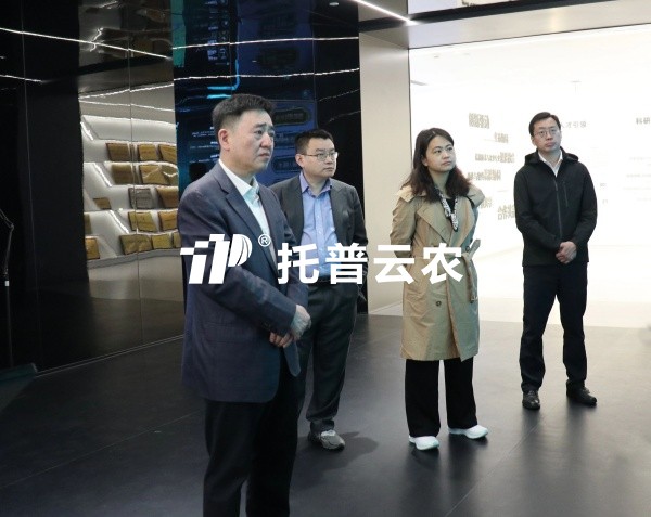 农业村落部大数据发展中心主任韩旭一行莅临lewin乐玩官网调研互换