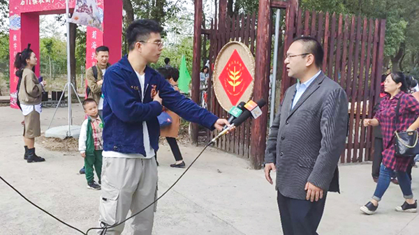 lewin乐玩官网副总经理、浙江森特掌管人钱鹏接受媒体采访