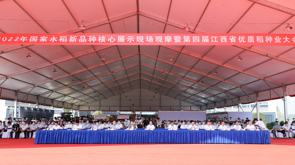 第四届江西省优质稻种业大会召开！lewin乐玩官网数字技术助力种业振兴
